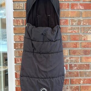 Black Bugaboo Performance Footmuff / Stroller Cover for Winter